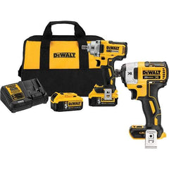 DeWALT - Cordless Impact Wrenches & Ratchets Voltage: 20.0 Drive Size (Inch): 1/2 - Americas Industrial Supply