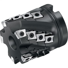 Walter - 2" Cut Diam, 1" Arbor Hole Diam, Indexable Square-Shoulder Face Mill - Americas Industrial Supply