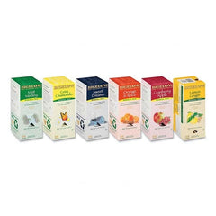 Bigelow - Coffee, Tea & Accessories Breakroom Accessory Type: Tea Bags Breakroom Accessory Description: Assorted Tea Packs, Six Flavors, 28/Box, 168/Carton - Americas Industrial Supply