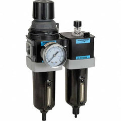 Wilkerson - Filter, Regulator & Lubricator (FRL) Units Configuration: 2 Pc. Filter/Regulator-Lubricator Body Type: Standard - Americas Industrial Supply