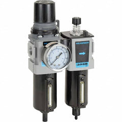 Wilkerson - Filter, Regulator & Lubricator (FRL) Units Configuration: 2 Pc. Filter/Regulator-Lubricator Body Type: Compact - Americas Industrial Supply