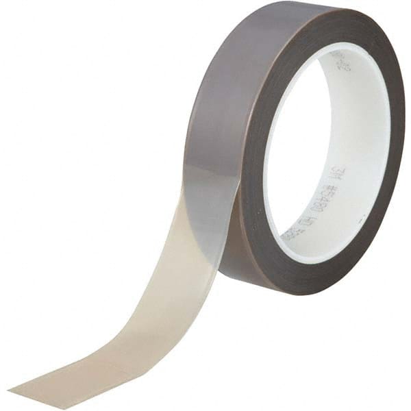 3M - 36 Yd x 12" Gray PTFE Film Tape - Americas Industrial Supply