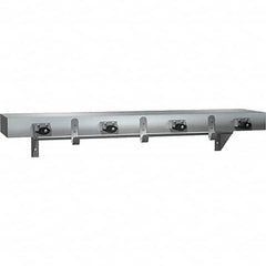 ASI-American Specialties, Inc. - Mop & Broom Wall Hooks Type: Utility Shelf w/Holders Number Of Holders: 7.000 - Americas Industrial Supply