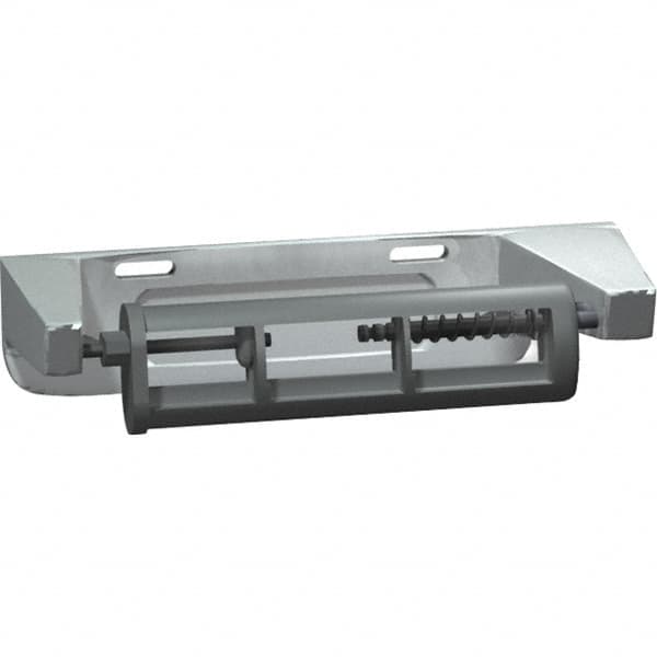 ASI-American Specialties, Inc. - Standard Single Roll Aluminum Toilet Tissue Dispenser - 6-1/2" Wide x 1-3/4" High x 4" Deep, Silver - Americas Industrial Supply