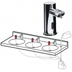 ASI-American Specialties, Inc. - Soap, Lotion & Hand Sanitizer Dispensers Type: Hand Soap Dispenser Mounting Style: Counter Mounted - Americas Industrial Supply