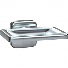 ASI-American Specialties, Inc. - Washroom Shelves, Soap Dishes & Towel Holders Type: Soap Dish Material: Stainless Steel - Americas Industrial Supply