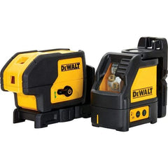 DeWALT - Level Kits Level Kit Type: Green Line & Spot Laser Kit Maximum Measuring Range (Feet): 150 - Americas Industrial Supply