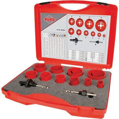 Rothenberger - Hole Saw Kits Minimum Saw Diameter (Inch): 7/8 Maximum Saw Diameter (Inch): 2-1/2 - Americas Industrial Supply