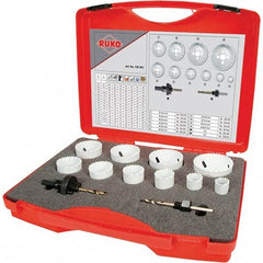 Rothenberger - Hole Saw Kits Minimum Saw Diameter (Inch): 3/4 Maximum Saw Diameter (Inch): 2-1/2 - Americas Industrial Supply