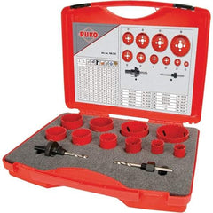 Rothenberger - Hole Saw Kits Minimum Saw Diameter (Inch): 3/4 Maximum Saw Diameter (Inch): 2-1/2 - Americas Industrial Supply