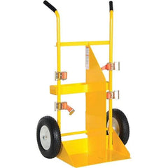 Vestil - 500 Lb Capacity 57-11/16" OAH Torch Cart - Dual Grip Handle, Steel, Pneumatic Wheels - Americas Industrial Supply