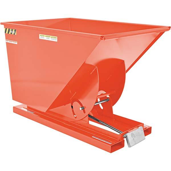 Vestil - Hoppers & Basket Trucks Additional Information: Complies w/OSHA General Industry Rule 29 CFR 1910.178(m)(5)(iii) - allows operator to remain at controls of truck throughout the dumping process - Americas Industrial Supply