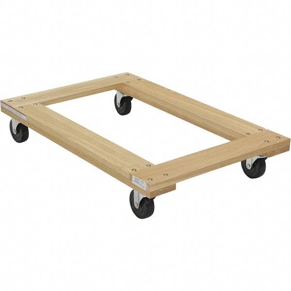 Vestil - 1,200 Lb Capacity Hardwood Dolly - 36" Long x 24" Wide - Americas Industrial Supply