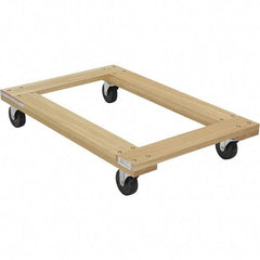 Vestil - 1,200 Lb Capacity Hardwood Dolly - 36" Long x 24" Wide - Americas Industrial Supply