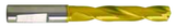 12.5mm Dia. - Carbide HP 5xD Drill-140° Point-Coolant-TiN - Americas Industrial Supply