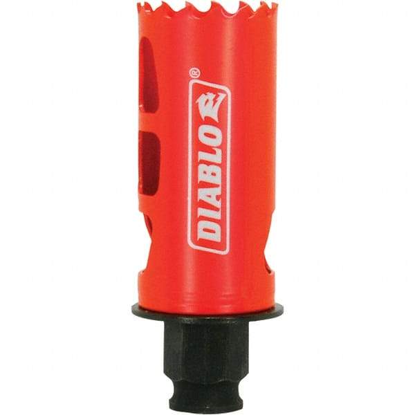 Freud - 1-1/4" Diam, 2-3/8" Cutting Depth, Hole Saw - Bi-Metal Saw, Toothed Edge - Americas Industrial Supply