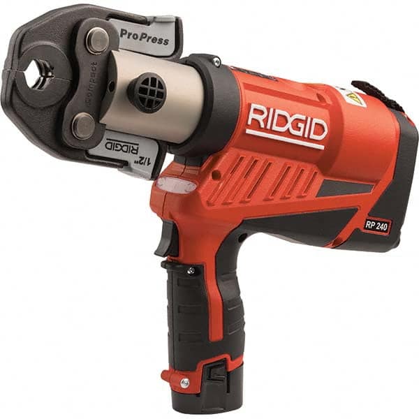 Ridgid - Benders, Crimpers & Pressers Type: Pressing Tool Kit Maximum Pipe Capacity (Inch): 1 - Americas Industrial Supply