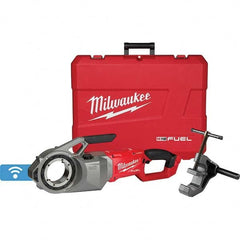 Milwaukee Tool - Power Pipe Threaders Type: Cordless Pipe Threader Voltage: 18 - Americas Industrial Supply