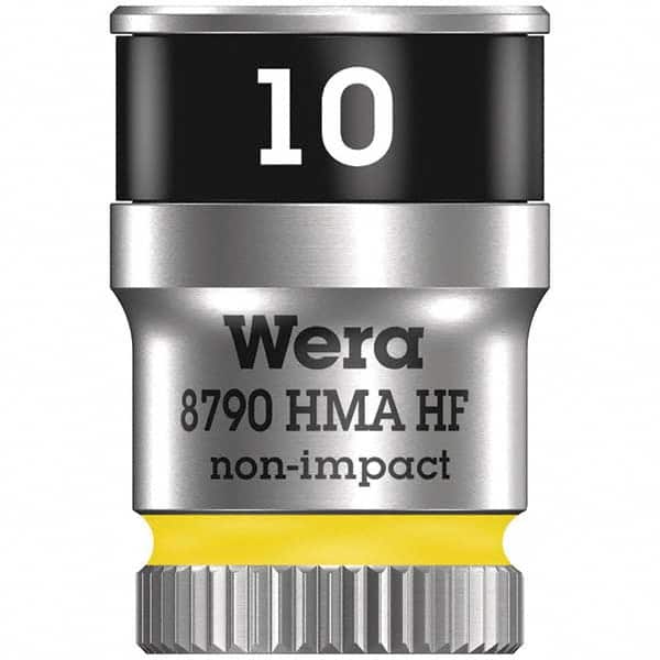 Wera - Specialty Sockets Type: Shallow Socket Size (mm): 10.0 - Americas Industrial Supply
