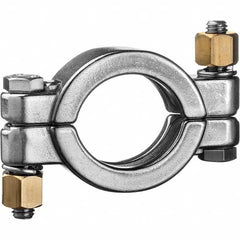 Value Collection - Sanitary Stainless Steel Pipe Fittings Type: Clamp w/Bolt Style: Quick-Clamp - Americas Industrial Supply