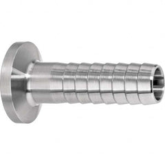 Value Collection - Sanitary Stainless Steel Pipe Fittings Type: Barbed Hose Adapter Style: Quick-Clamp - Americas Industrial Supply