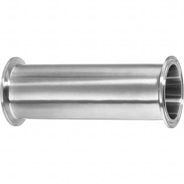 Value Collection - Sanitary Stainless Steel Pipe Fittings Type: Straight Connector Style: Quick-Clamp - Americas Industrial Supply