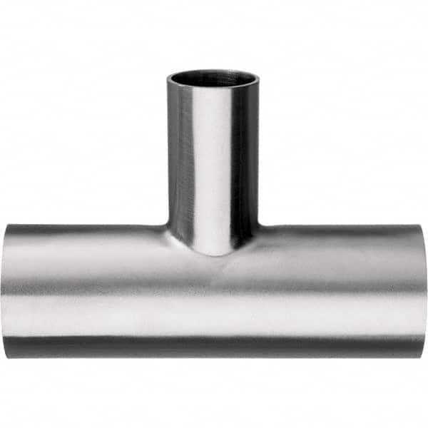 Value Collection - Sanitary Stainless Steel Pipe Fittings Type: Tee Reducer Style: Butt Weld - Americas Industrial Supply