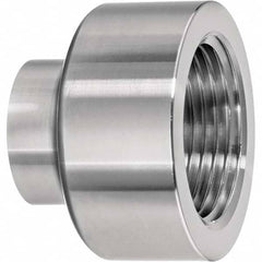 Value Collection - Sanitary Stainless Steel Pipe Fittings Type: Female Straight Style: Butt Weld - Americas Industrial Supply