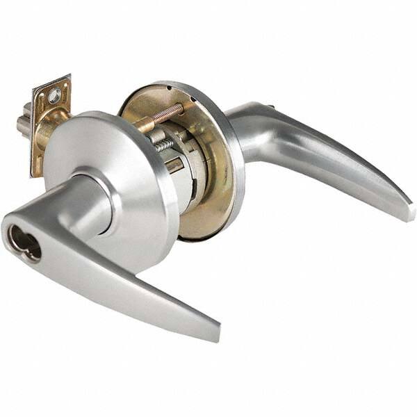Best - Classroom Lever Lockset for 1-3/8 to 2" Thick Doors - Americas Industrial Supply