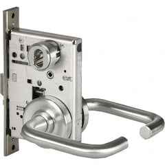 Best - Classroom Lever Lockset for 1-3/4" Thick Doors - Americas Industrial Supply