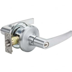 Stanley - Classroom Lever Lockset for 1-3/8 to 1-3/4" Thick Doors - Americas Industrial Supply