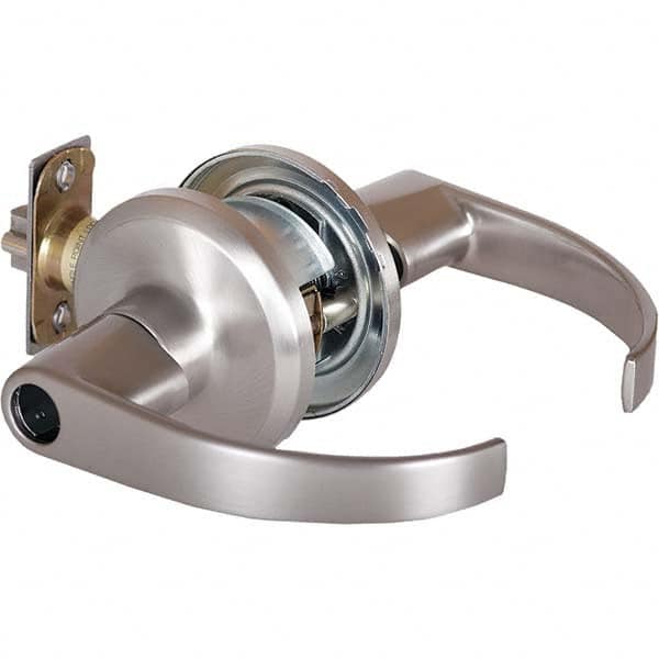 Stanley - Classroom Lever Lockset for 1-3/8 to 1-3/4" Thick Doors - Americas Industrial Supply