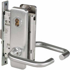 Best - Entrance with Deadbolt Lever Lockset for 1-3/4" Thick Doors - Americas Industrial Supply