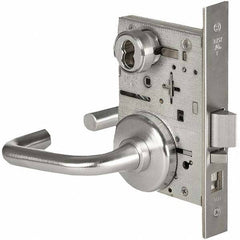 Best - Entrance with Deadbolt Lever Lockset for 1-3/4" Thick Doors - Americas Industrial Supply