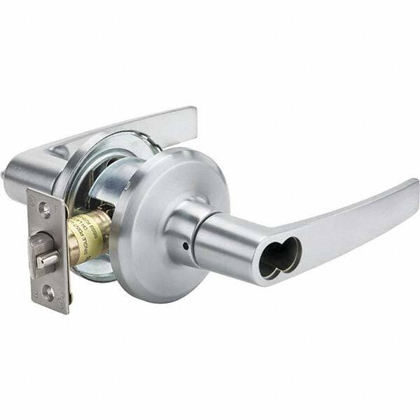 Stanley - Entrance Lever Lockset for 1-3/8 to 1-3/4" Thick Doors - Americas Industrial Supply