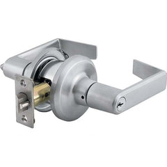 Stanley - Entrance Lever Lockset for 1-3/8 to 1-3/4" Thick Doors - Americas Industrial Supply