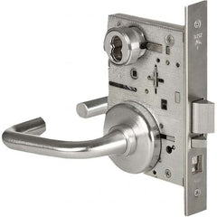 Best - Entrance with Deadbolt Lever Lockset for 1-3/4" Thick Doors - Americas Industrial Supply