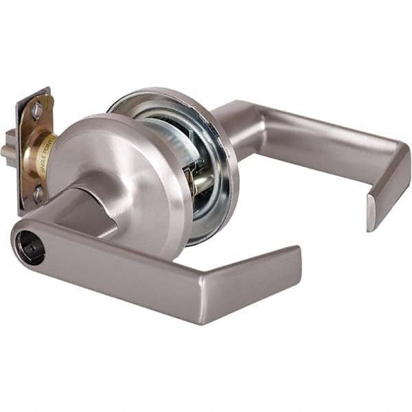 Stanley - Entrance Lever Lockset for 1-3/8 to 1-3/4" Thick Doors - Americas Industrial Supply