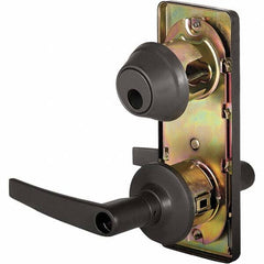 Stanley - Entry Lever Lockset for 1-3/8 to 1-3/4" Thick Doors - Americas Industrial Supply