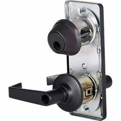Stanley - Entry Lever Lockset for 1-3/8 to 1-3/4" Thick Doors - Americas Industrial Supply