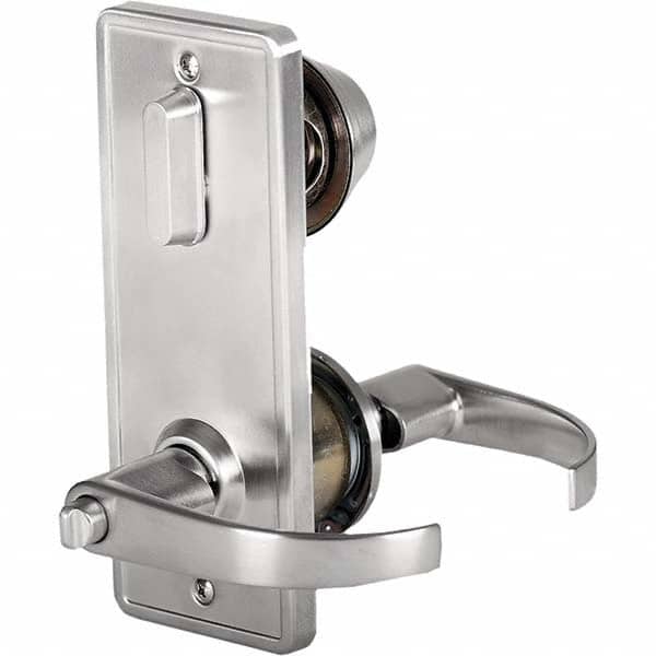 Stanley - Entry Lever Lockset for 1-3/8 to 1-3/4" Thick Doors - Americas Industrial Supply