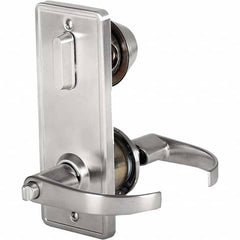 Stanley - Entry Lever Lockset for 1-3/8 to 1-3/4" Thick Doors - Americas Industrial Supply