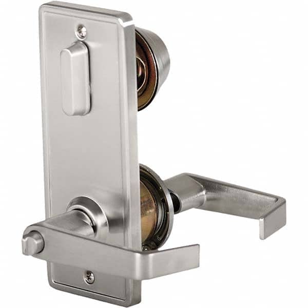 Stanley - Entry Lever Lockset for 1-3/8 to 1-3/4" Thick Doors - Americas Industrial Supply