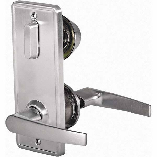 Stanley - Entry Lever Lockset for 1-3/8 to 1-3/4" Thick Doors - Americas Industrial Supply