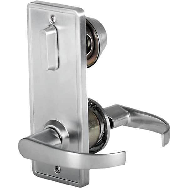 Stanley - Entry Lever Lockset for 1-3/8 to 1-3/4" Thick Doors - Americas Industrial Supply