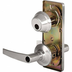 Stanley - Entry Lever Lockset for 1-3/8 to 1-3/4" Thick Doors - Americas Industrial Supply