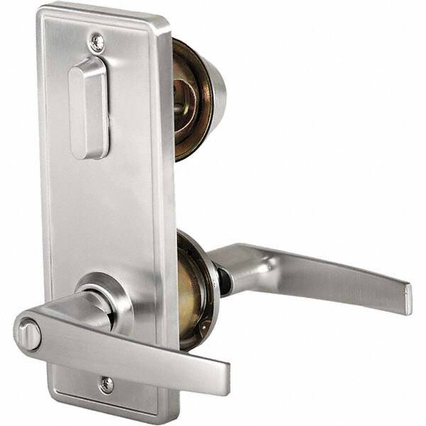 Stanley - Entry Lever Lockset for 1-3/8 to 1-3/4" Thick Doors - Americas Industrial Supply