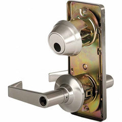 Stanley - Entry Lever Lockset for 1-3/8 to 1-3/4" Thick Doors - Americas Industrial Supply