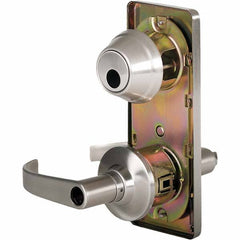 Stanley - Entry Lever Lockset for 1-3/8 to 1-3/4" Thick Doors - Americas Industrial Supply