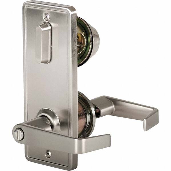 Stanley - Entry Lever Lockset for 1-3/8 to 1-3/4" Thick Doors - Americas Industrial Supply